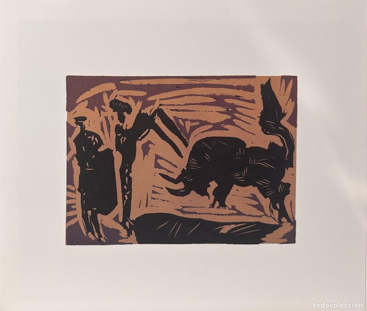 Arte: Pablo PICASSO. Linograbado. Cercle d&acute;Art.