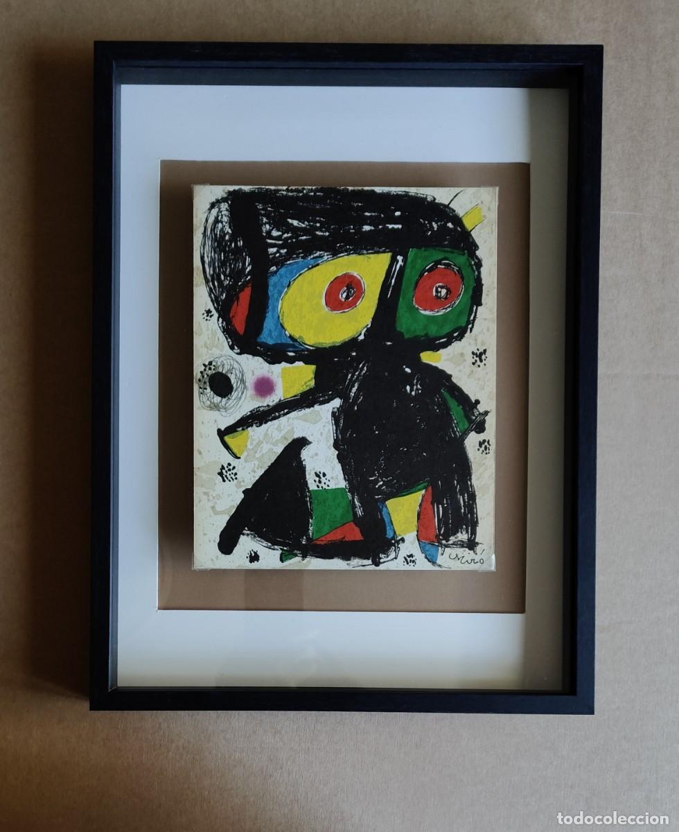 Arte: JOAN MIRO (1893-1983): litograf&iacute;a de 1979