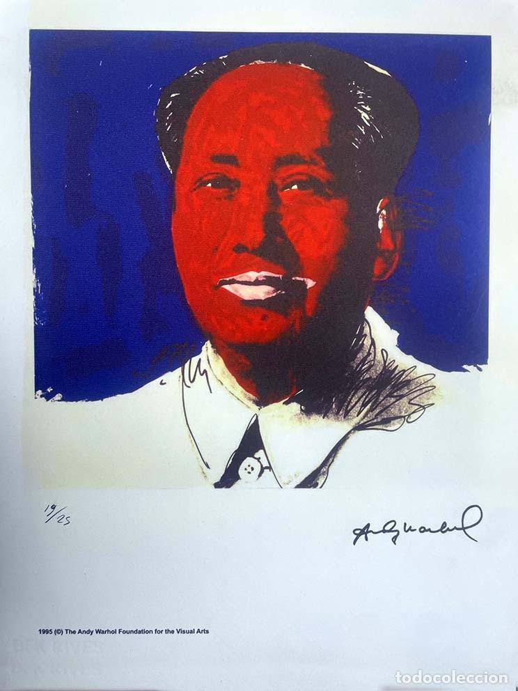 Arte: Andy Warhol - Litograf&iacute;a edicion limitada 25 ejemplares - Foto 1
