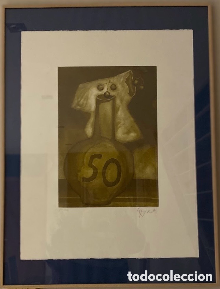 Arte: Litografia de Antoni Tapies con certificado - Foto 11