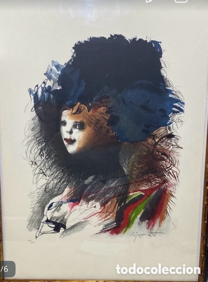 Arte: Litografia de Antoni Tapies con certificado - Foto 20