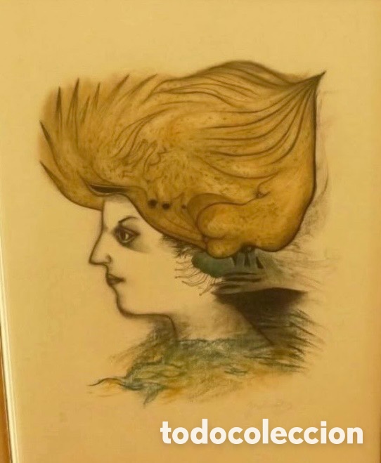 Arte: Litografia del pintor Modest Cuixart