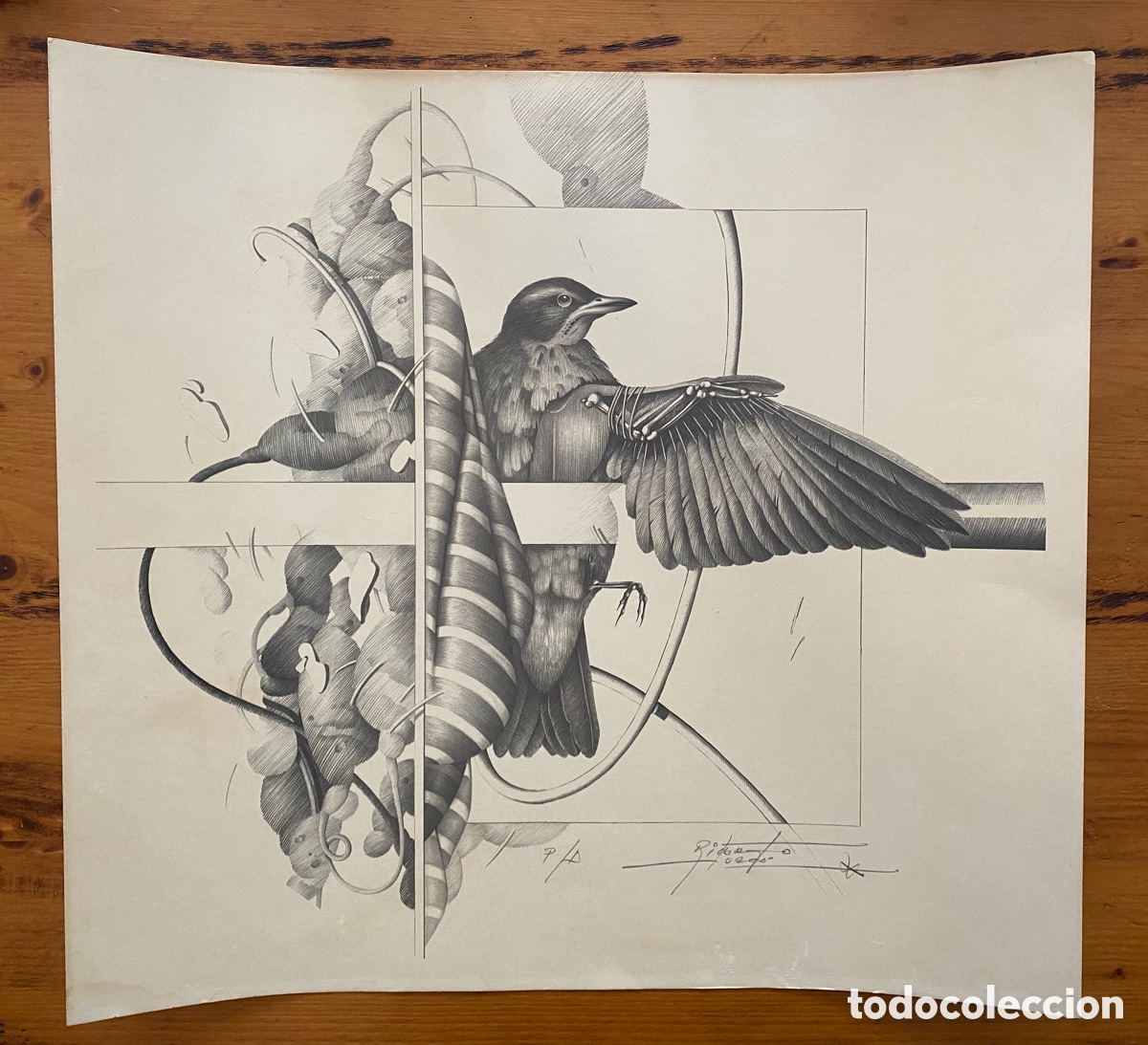 Arte: Ricardo Jorda Litografia firmada