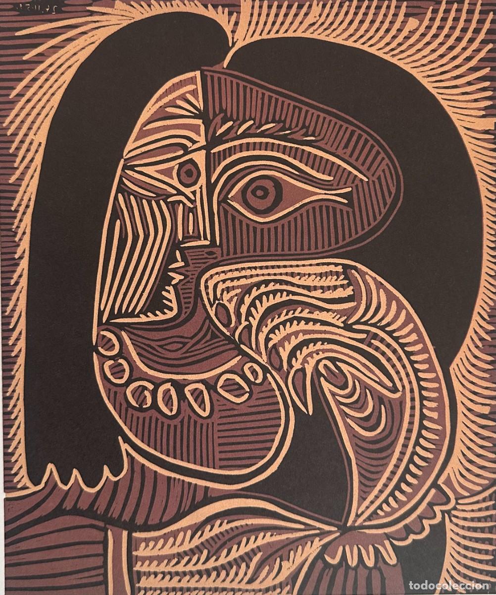 Arte: Pablo PICASSO. Linograbado. Cercle d&acute;Art.
