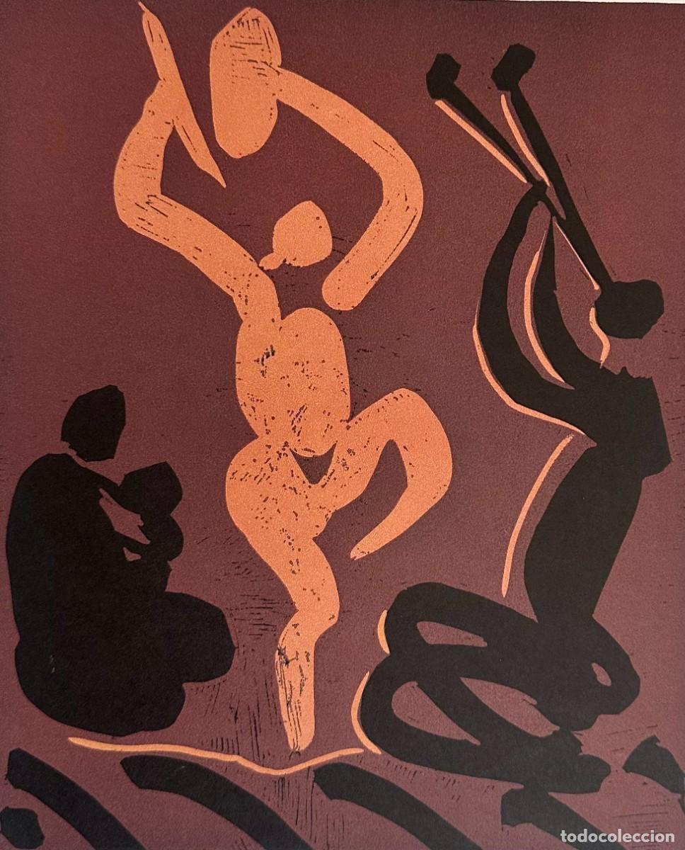 Arte: Pablo PICASSO. Linograbado. Cercle d&acute;Art.