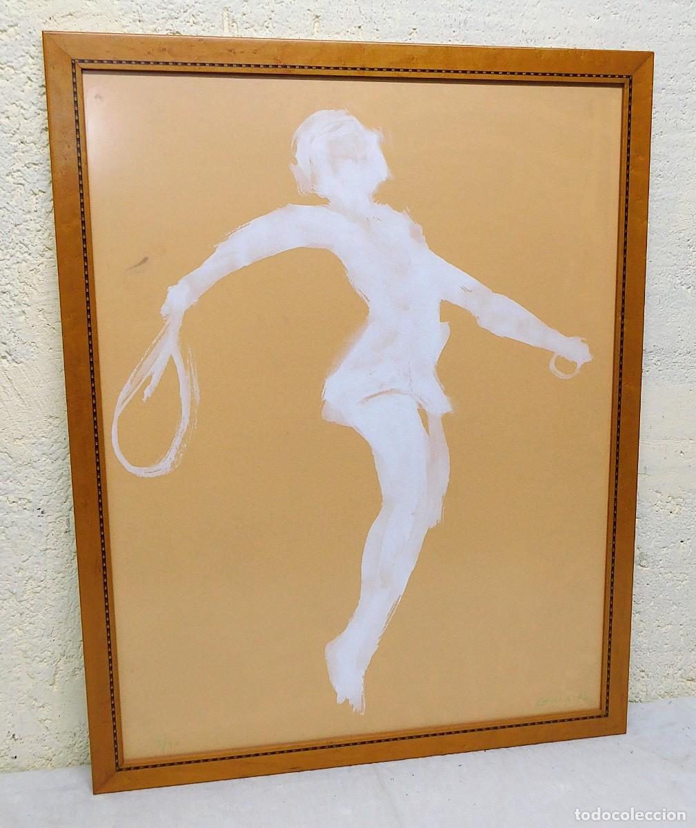 Arte: LITOGRAFIA - CLAUDE GARACHE - ROLAND GARROS 1990