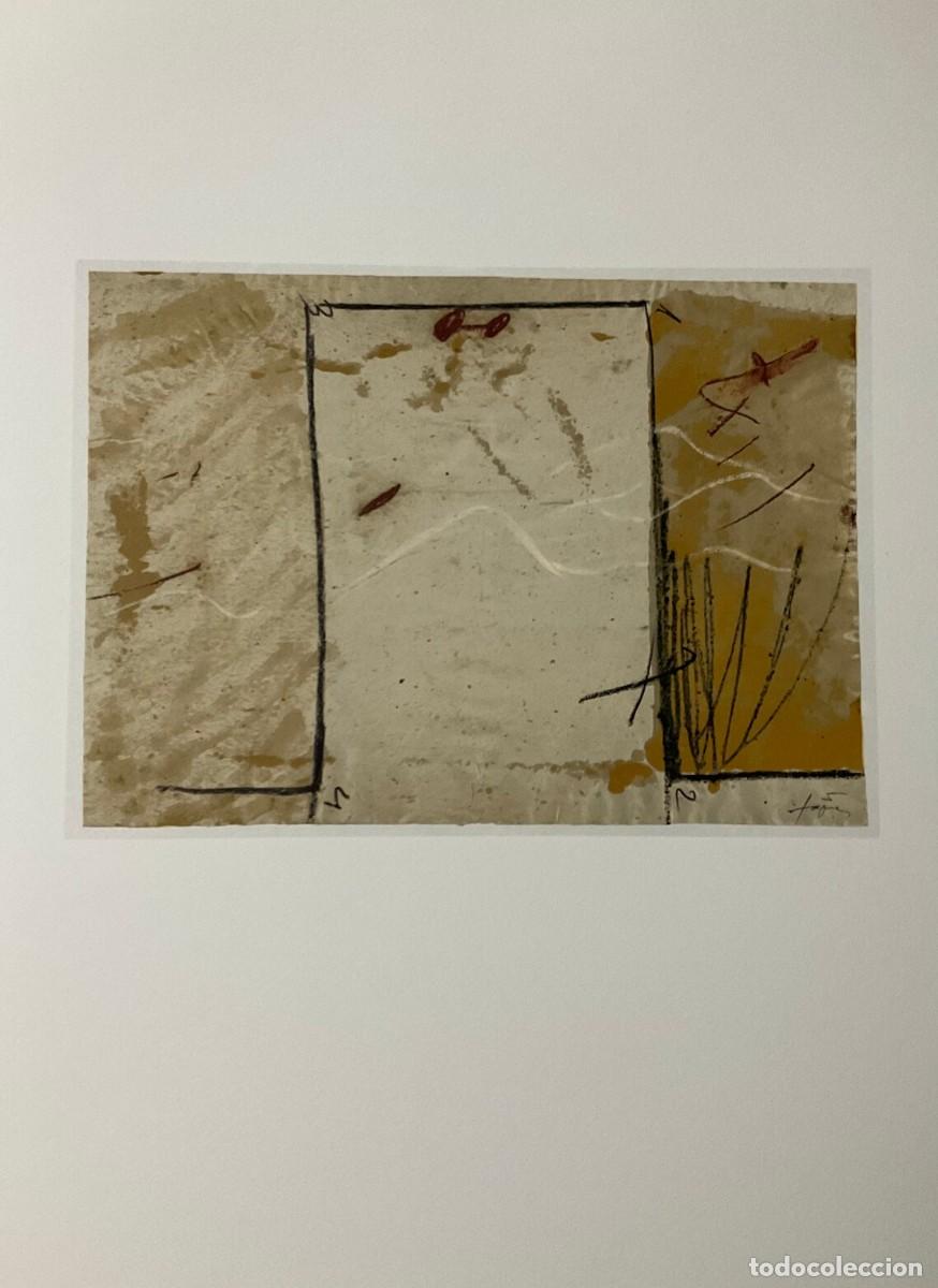 Arte: Antoni T&Agrave;PIES - Litograf&iacute;a edici&oacute;n limitada - Dintell (1982)