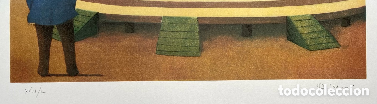 Arte: Litograf&iacute;a Roberto Masi La Giostra - Foto 6