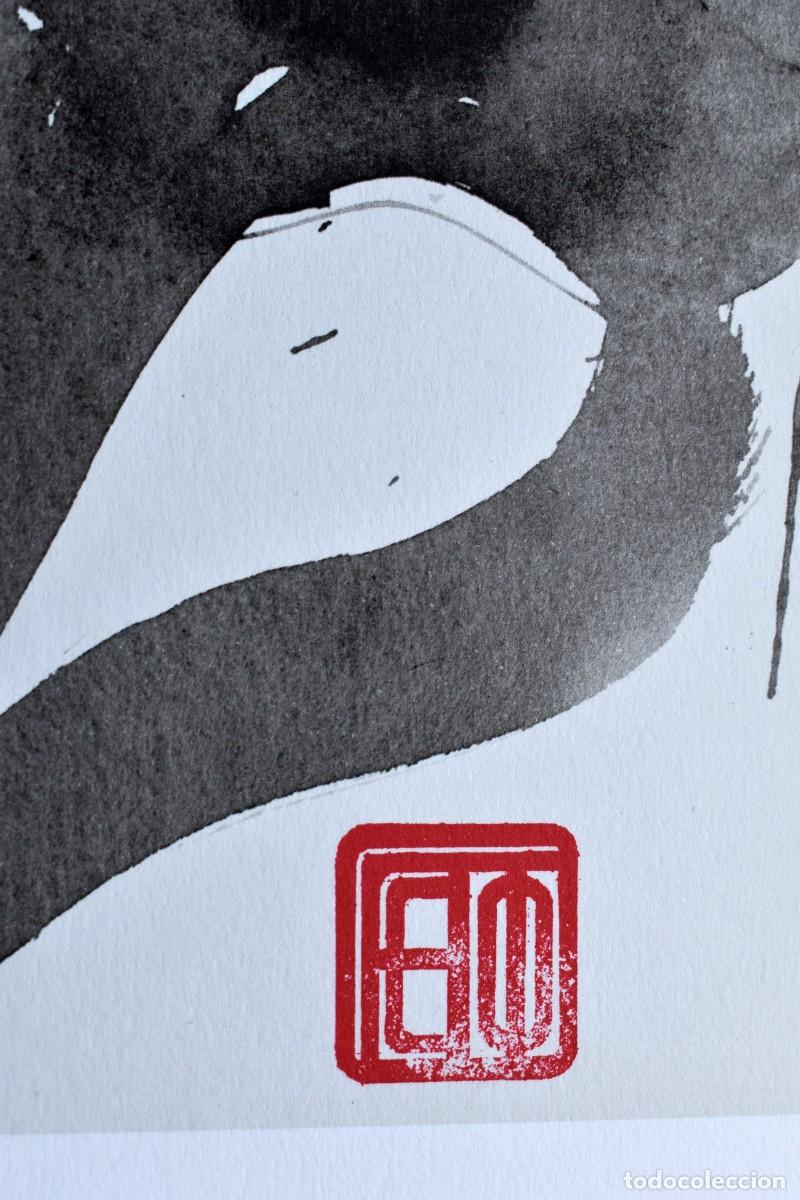 Arte: Luis FEITO - Litograf&iacute;a original limitada - Sin t&iacute;tulo, 2015 - Foto 2