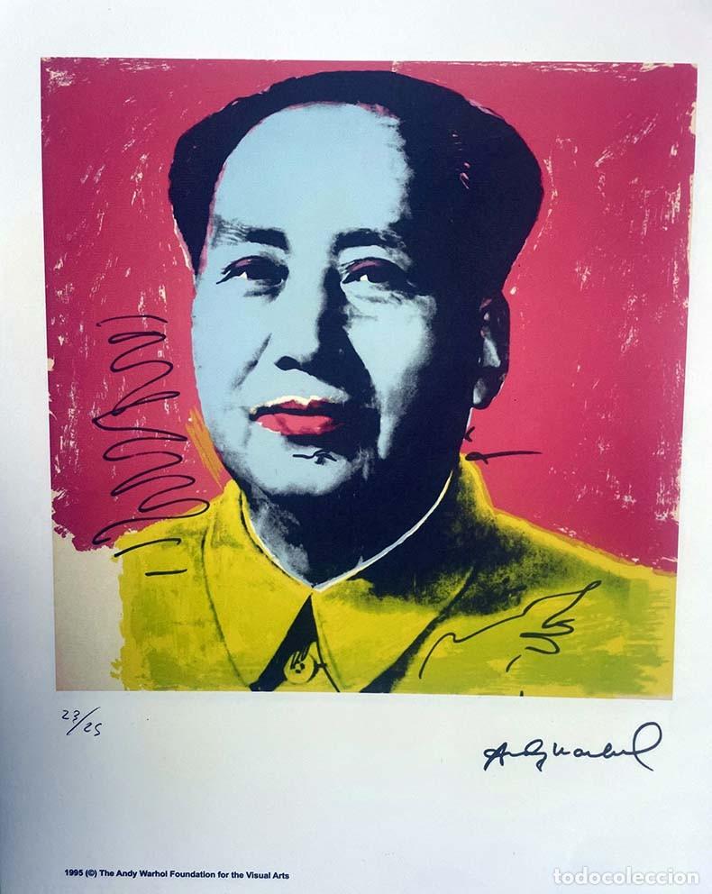 Arte: Andy Warhol - Litograf&iacute;a edicion limitada 25 ejemplares - Foto 1