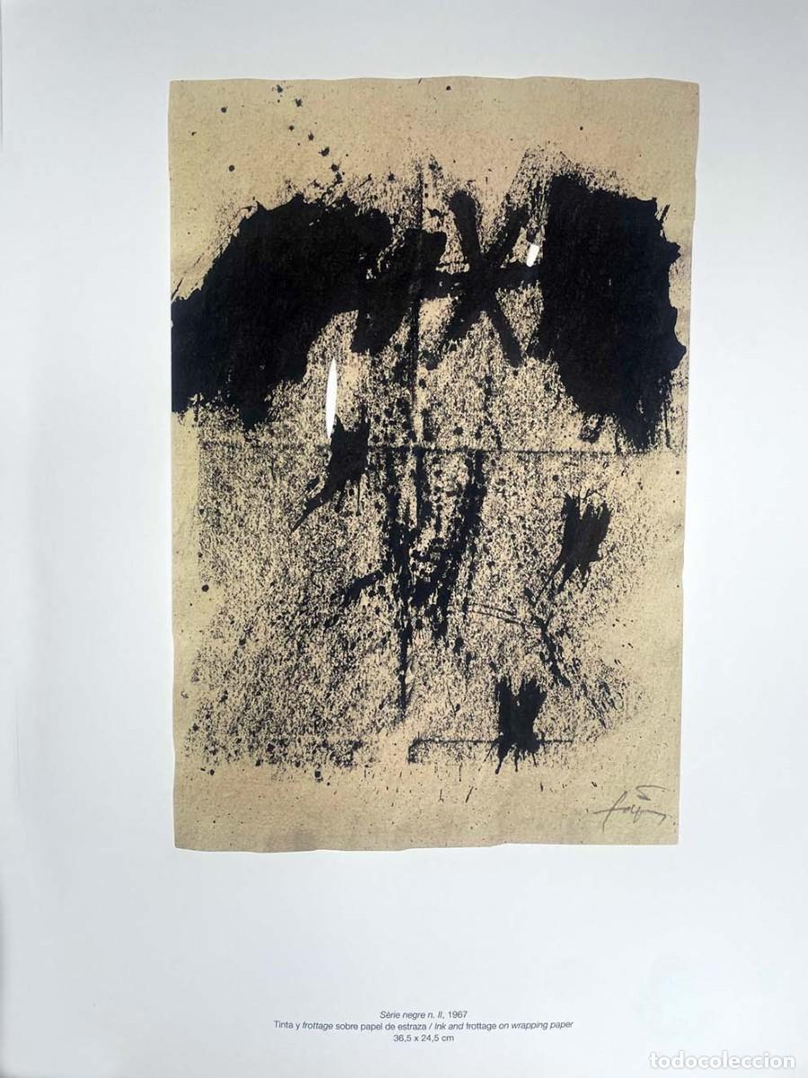 Art: Antoni T&agrave;pies: T&Agrave;PIES S&egrave;rie Negre