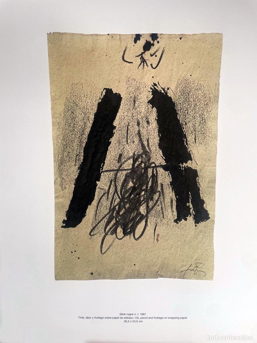 Art: Antoni T&agrave;pies: T&Agrave;PIES S&egrave;rie Negre