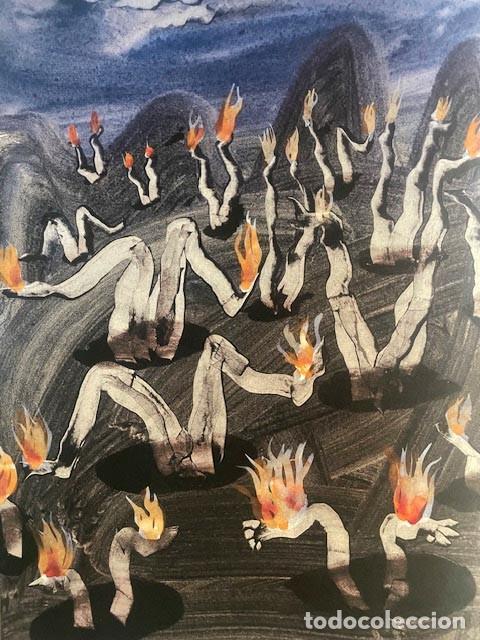 Arte: MIQUEL BARCEL&Oacute; - Ilustraciones para la Divina comedia de Dante