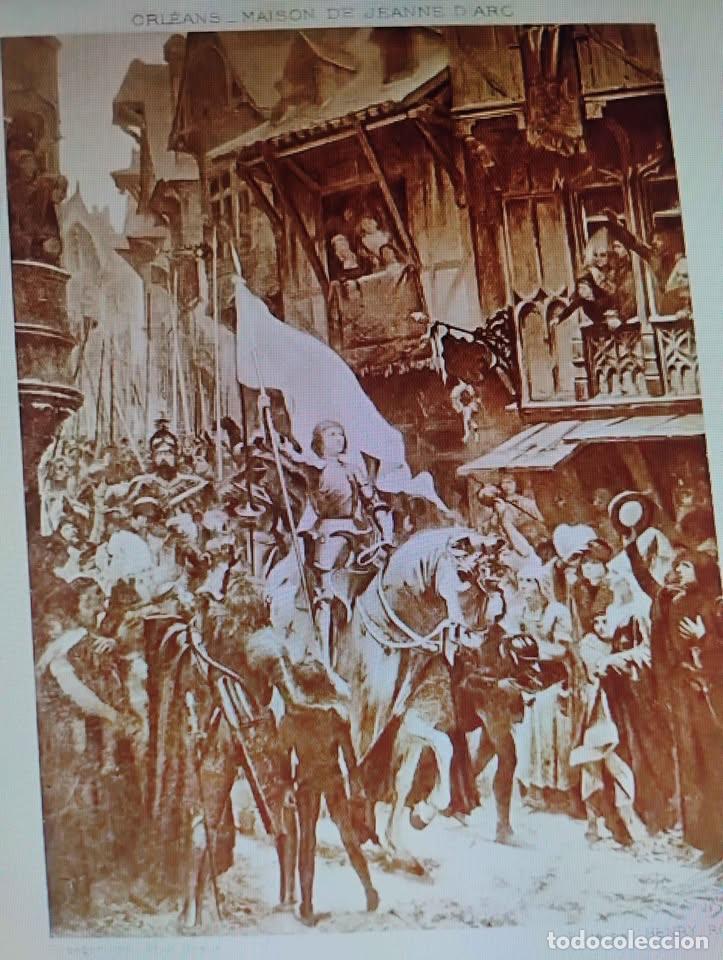 Arte: Jeanne D'Arc Victoriouse Rentre a Orleans Litograf&iacute;a suelta