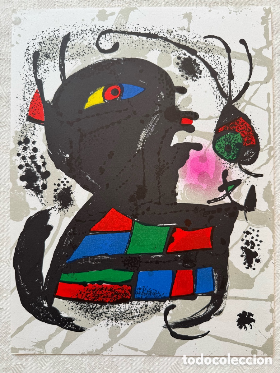 Arte: Joan Mir&oacute; Litograf&iacute;a Original