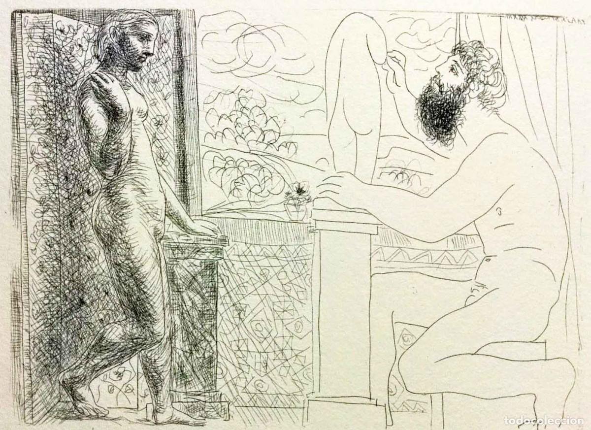 Arte: PABLO PICASSO - SUITE VOLLARD - Ed. Hatje 1956.
