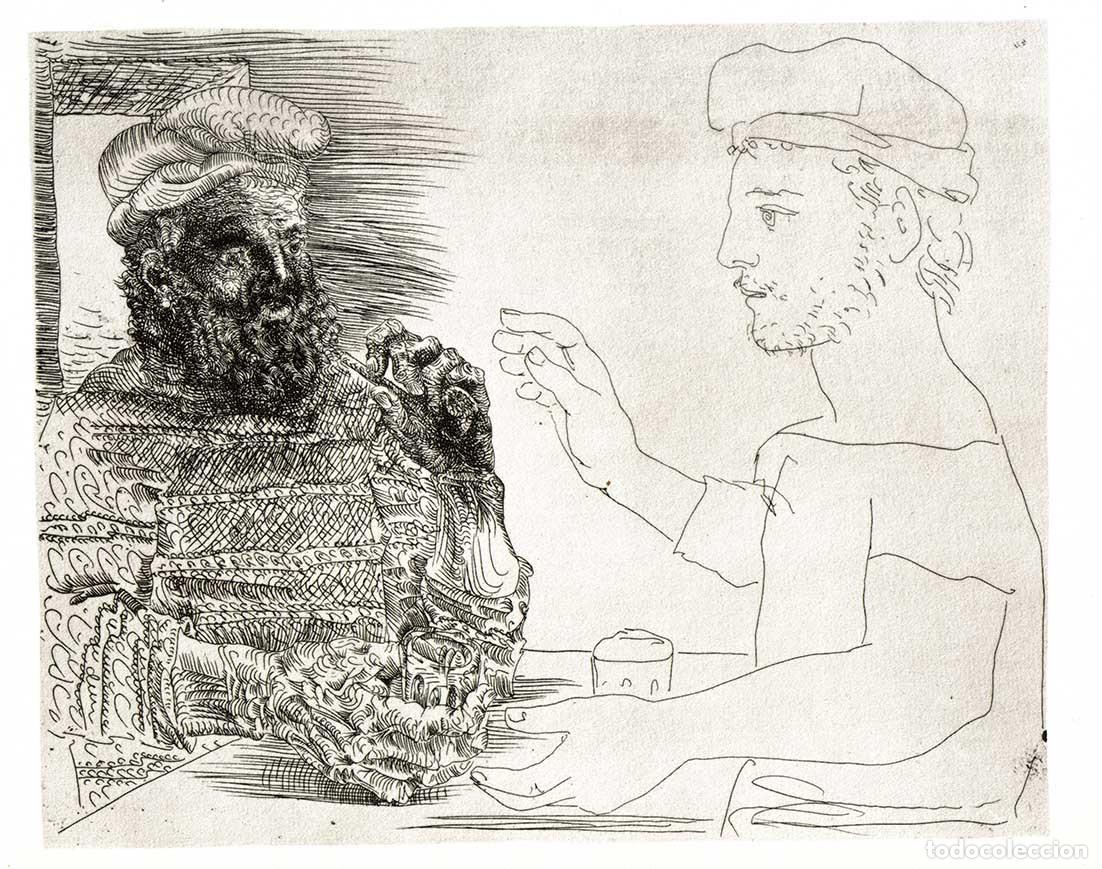 Arte: PABLO PICASSO - SUITE VOLLARD - Ed. Hatje 1956.