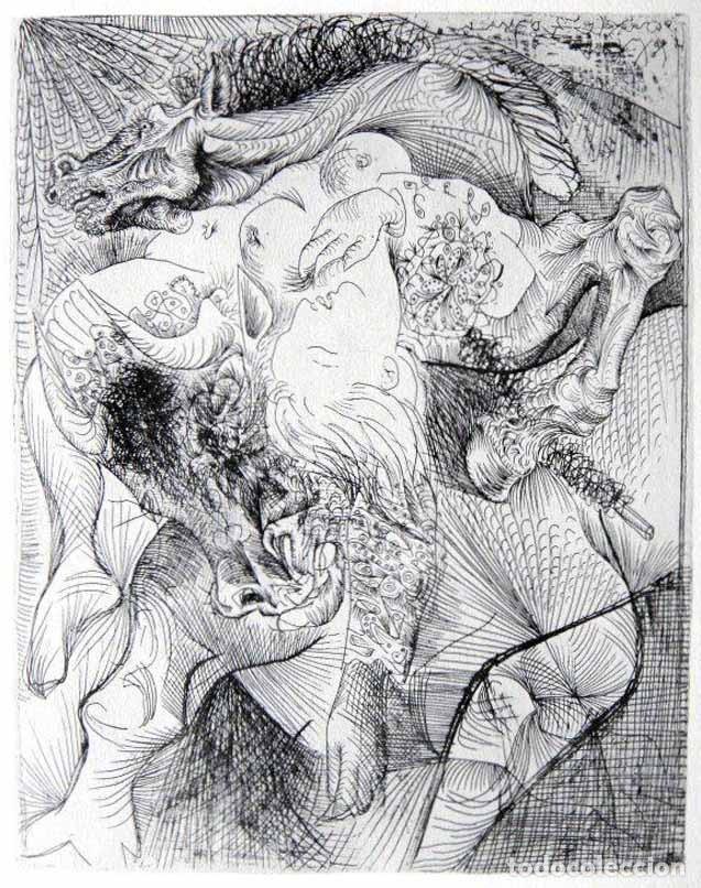 Arte: PABLO PICASSO - SUITE VOLLARD - Ed. Hatje 1956.
