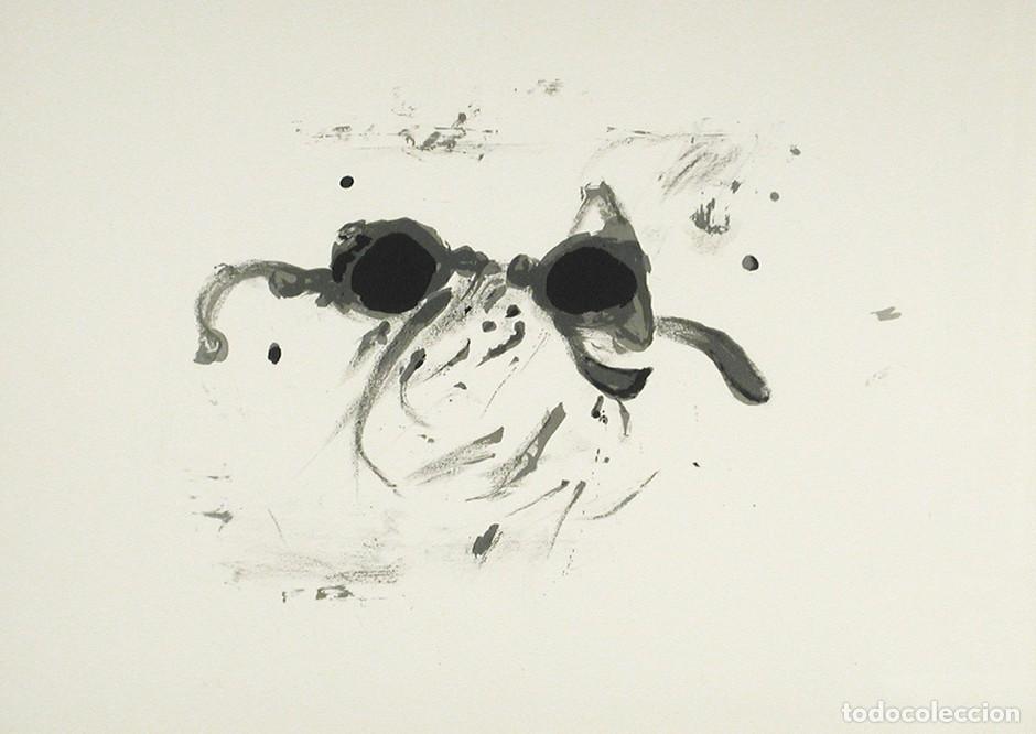 Arte: Litograf&iacute;a Antoni T&agrave;pies / Fr&egrave;goli / 41/ 100 ejemplares / Firmada a mano