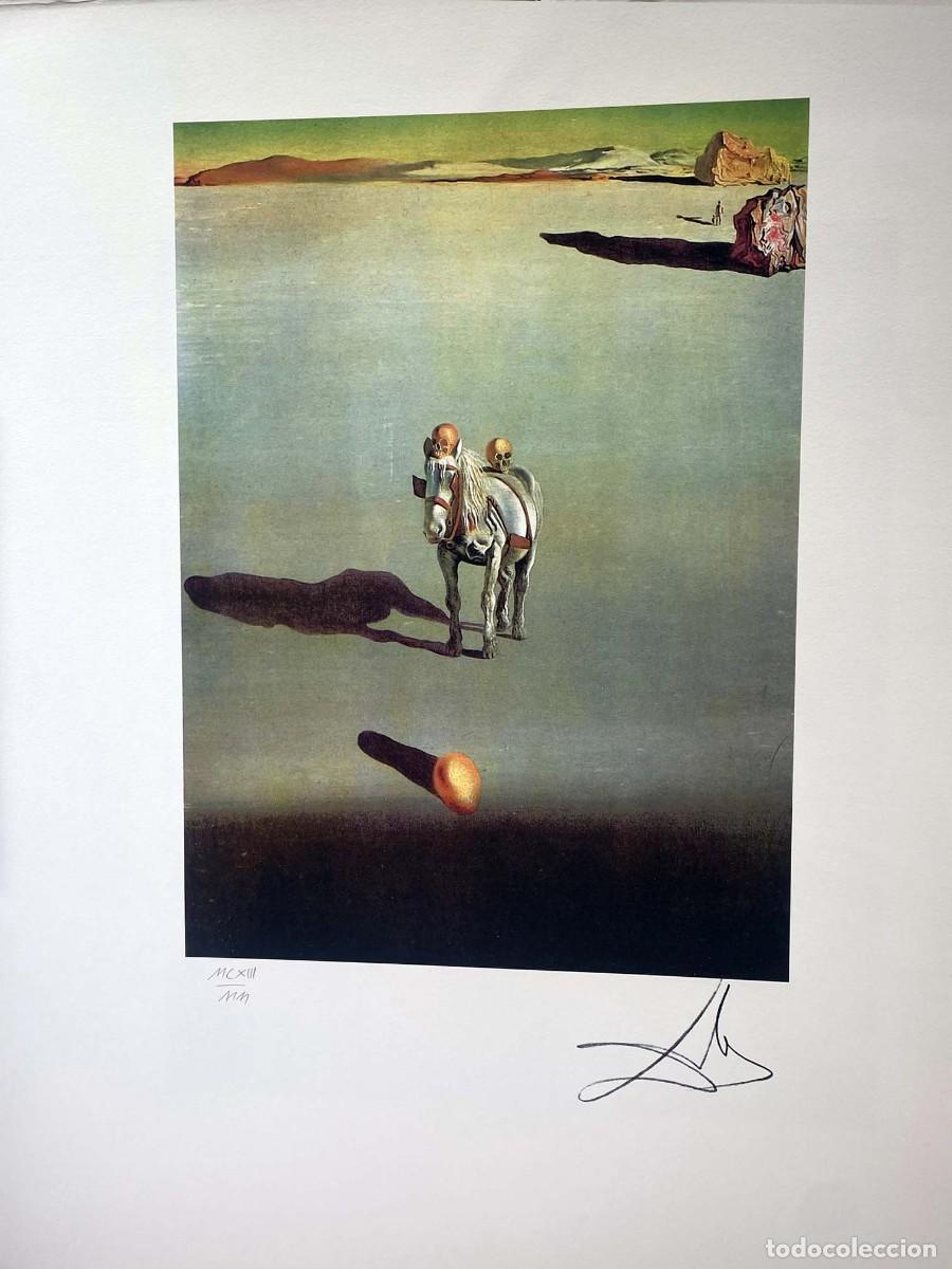 Arte: SALVADOR DALI -Litograf&iacute;a sobre papel arte, firmada a en plancha y numerada a mano