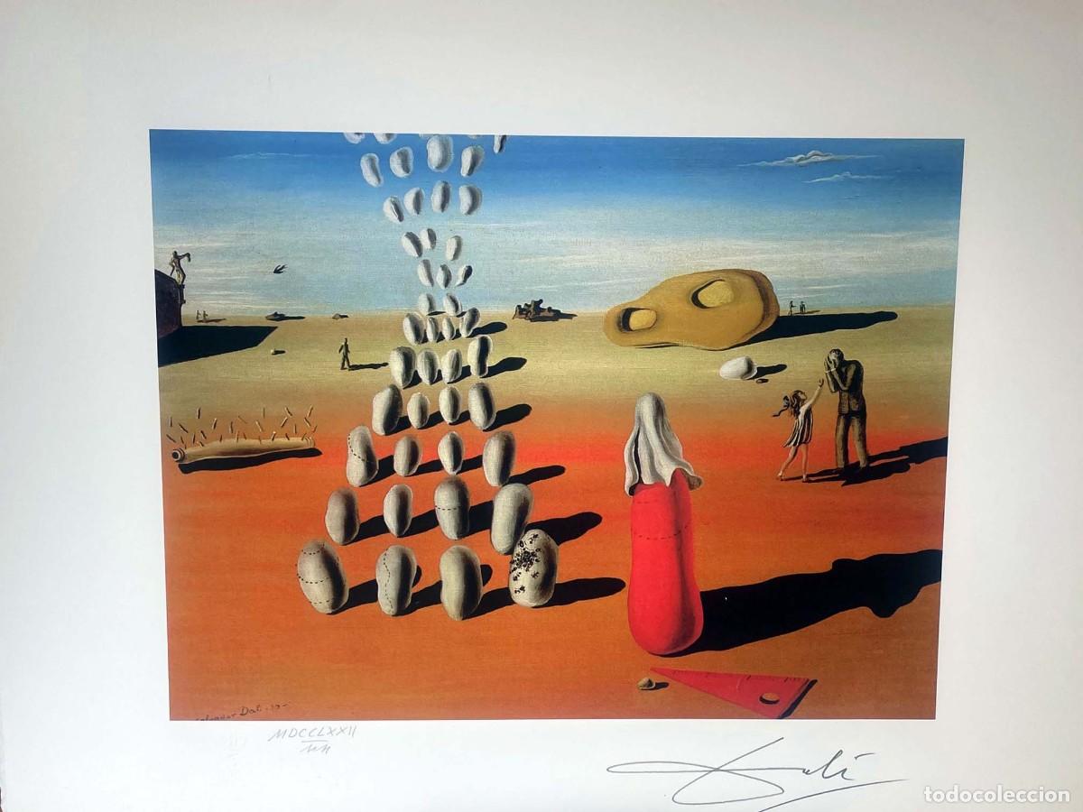 Arte: SALVADOR DALI -Litograf&iacute;a sobre papel arte, firmada a en plancha y numerada a mano