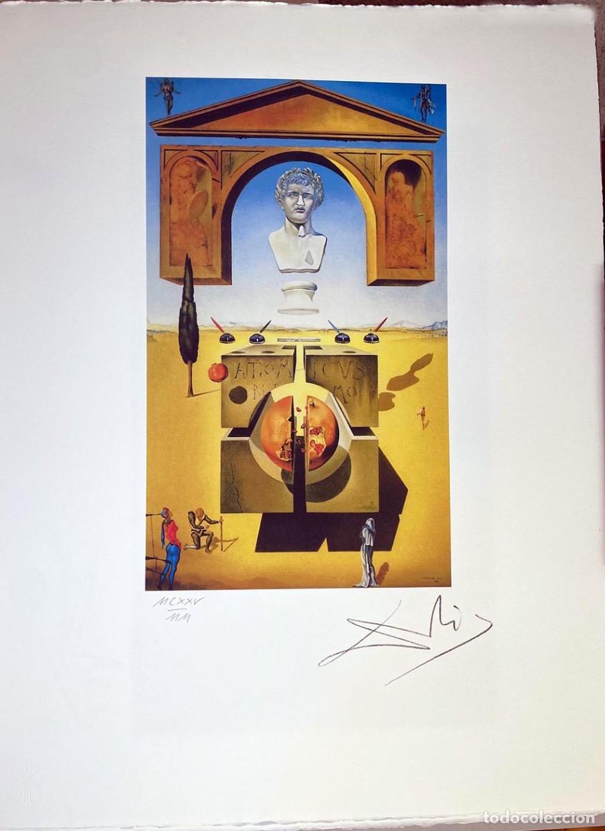 Arte: SALVADOR DALI -Litograf&iacute;a sobre papel arte, firmada a en plancha y numerada a mano