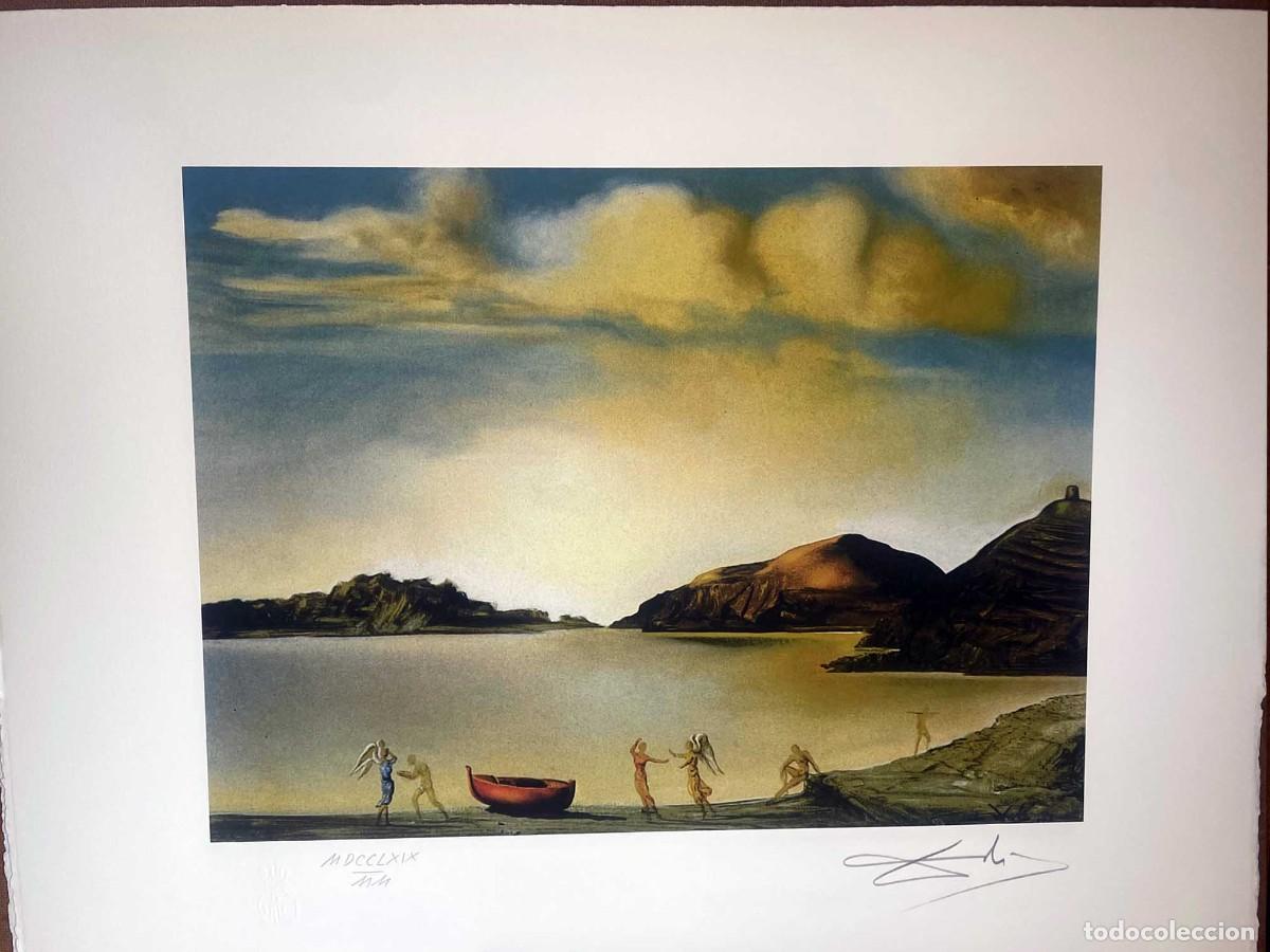 Arte: SALVADOR DALI -Litograf&iacute;a sobre papel arte, firmada a en plancha y numerada a mano