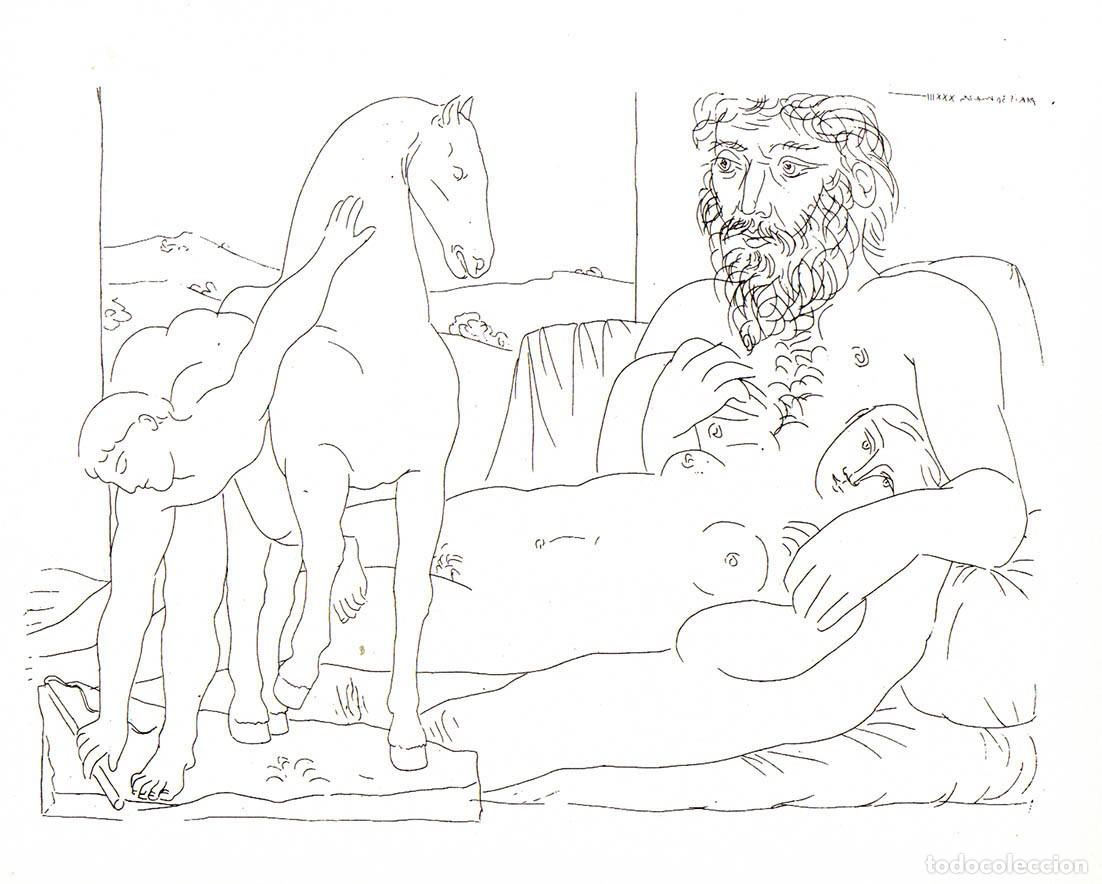 Arte: PABLO PICASSO - SUITE VOLLARD - Ed. Hatje 1956.