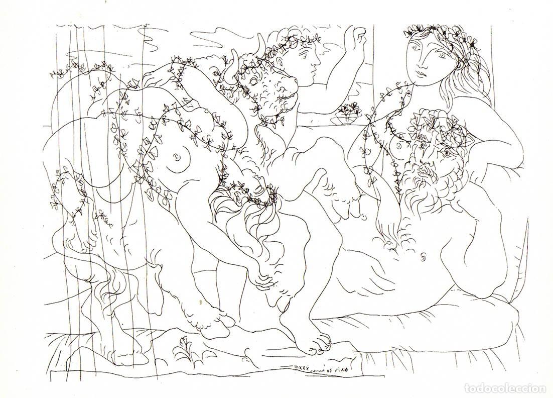 Arte: PABLO PICASSO - SUITE VOLLARD - Ed. Hatje 1956.