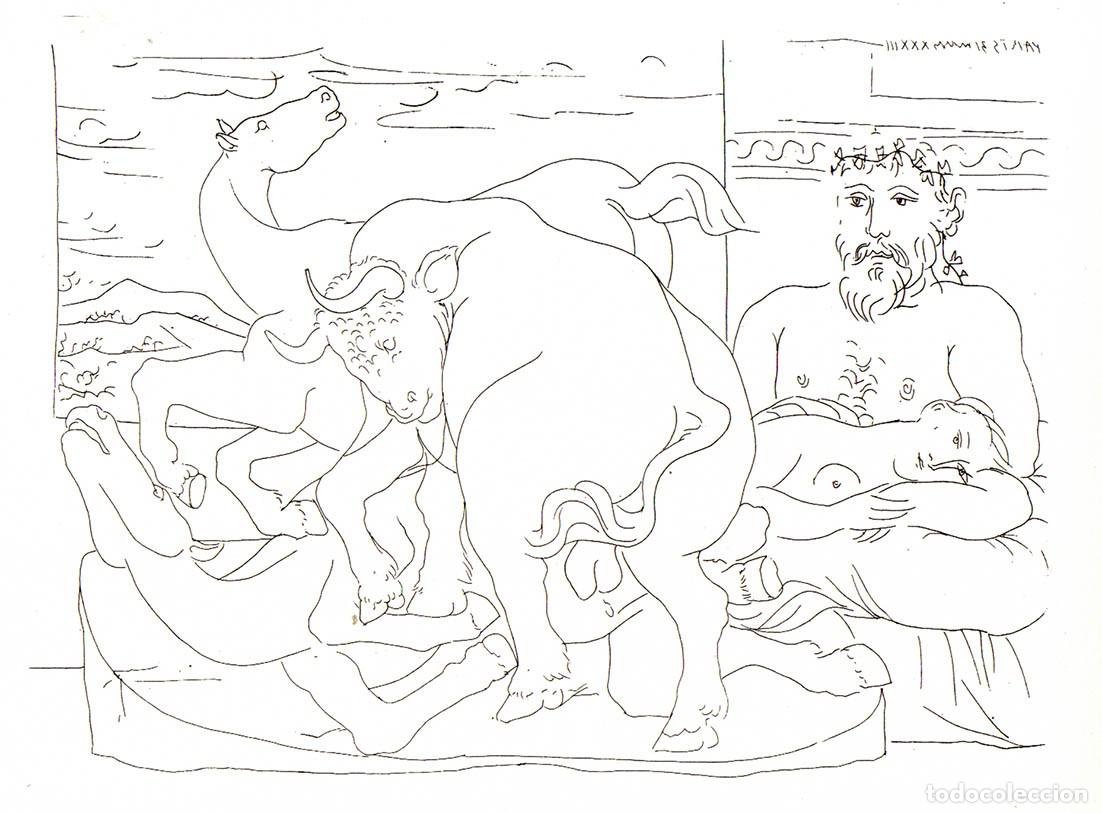 Arte: PABLO PICASSO - SUITE VOLLARD - Ed. Hatje 1956.