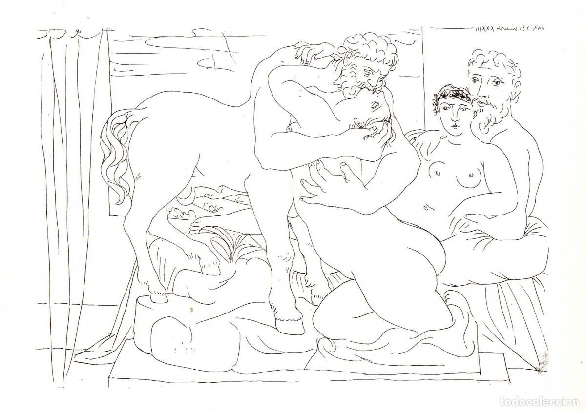 Arte: PABLO PICASSO - SUITE VOLLARD - Ed. Hatje 1956.