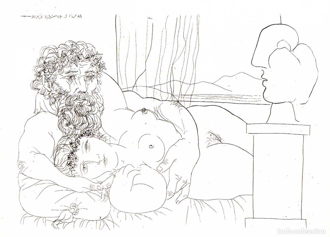 Arte: PABLO PICASSO - SUITE VOLLARD - Ed. Hatje 1956.