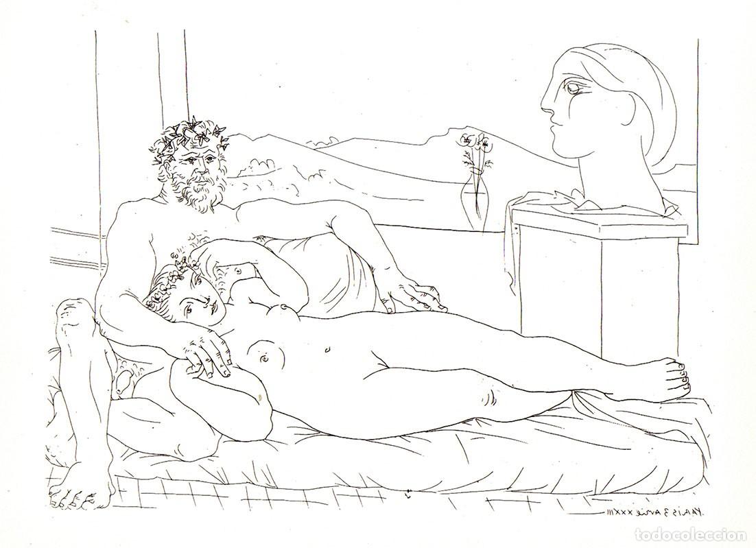 Arte: PABLO PICASSO - SUITE VOLLARD - Ed. Hatje 1956.