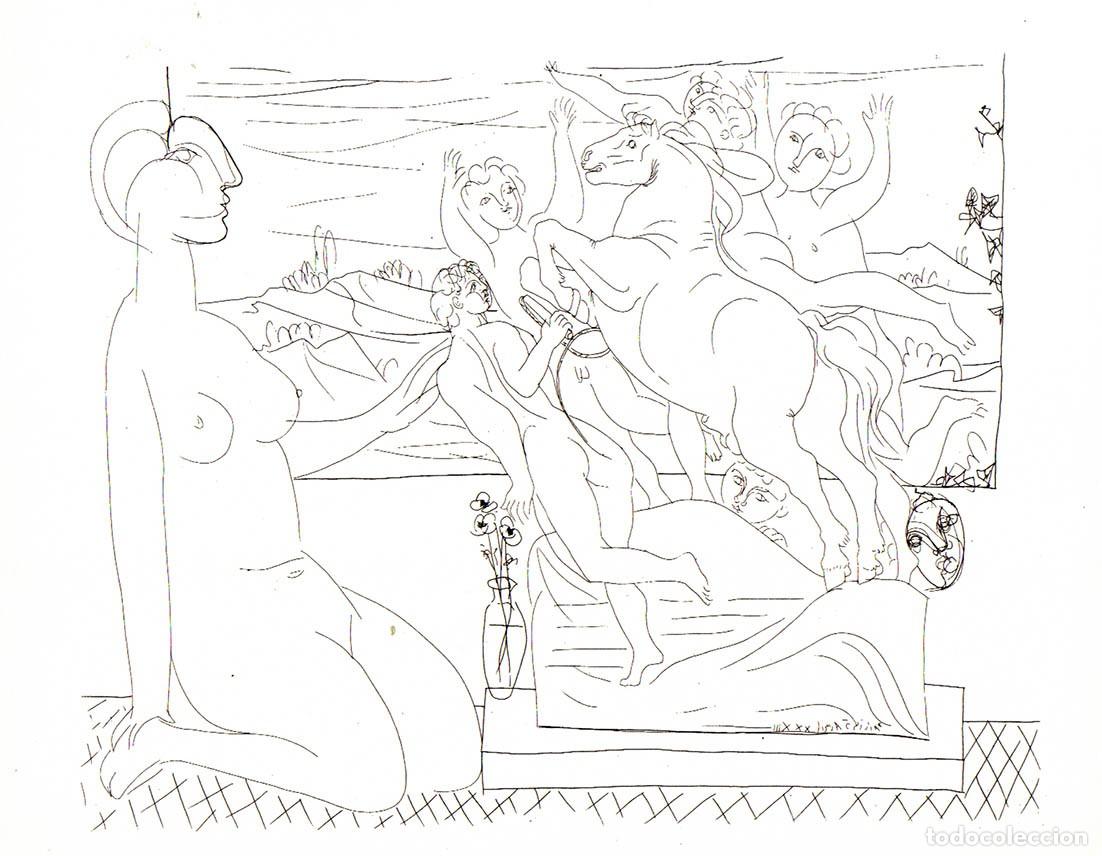 Arte: PABLO PICASSO - SUITE VOLLARD - Ed. Hatje 1956.