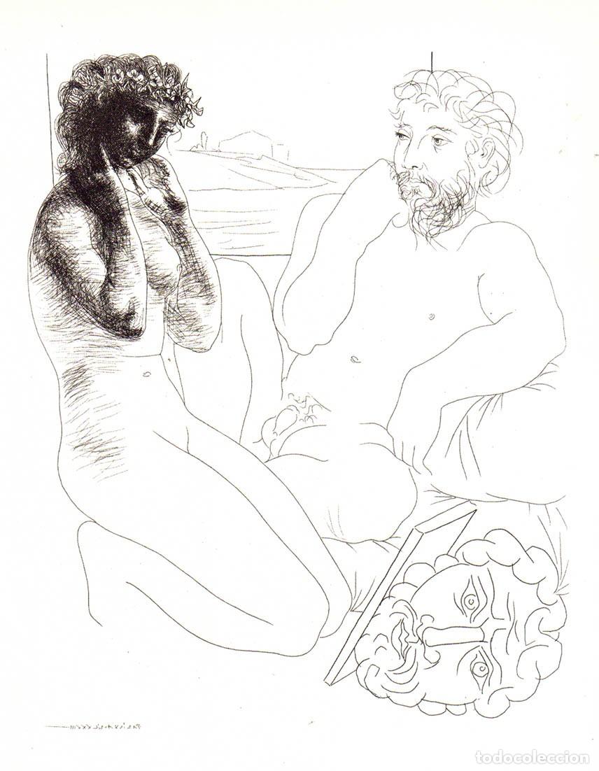 Arte: PABLO PICASSO - SUITE VOLLARD - Ed. Hatje 1956.