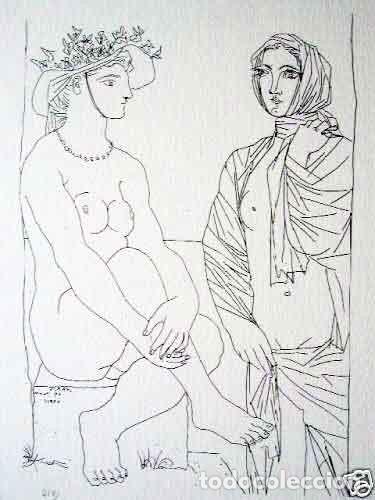Arte: PABLO PICASSO - SUITE VOLLARD - Ed. Hatje 1956.