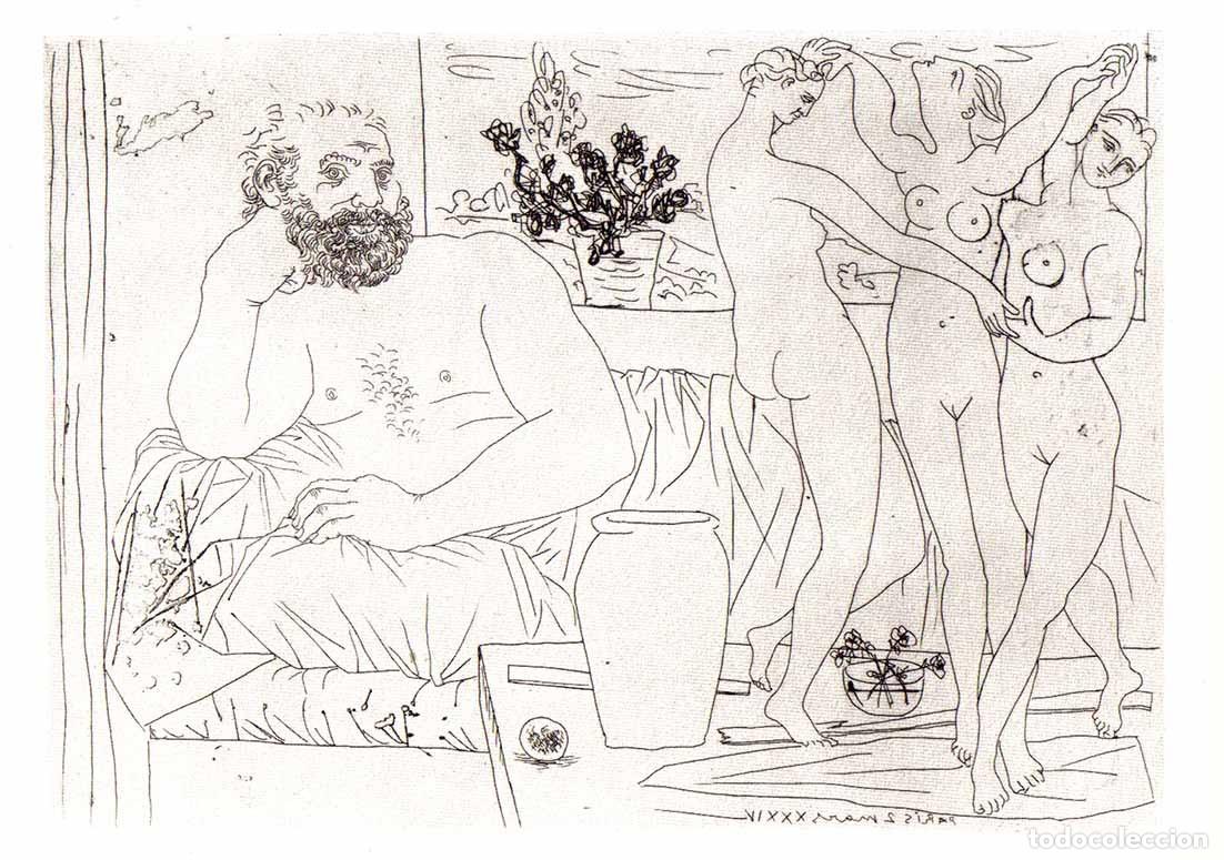 Arte: PABLO PICASSO - SUITE VOLLARD - Ed. Hatje 1956.
