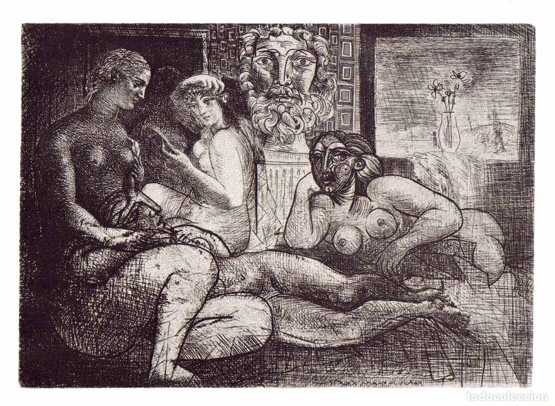 Arte: PABLO PICASSO - SUITE VOLLARD - Ed. Hatje 1956.