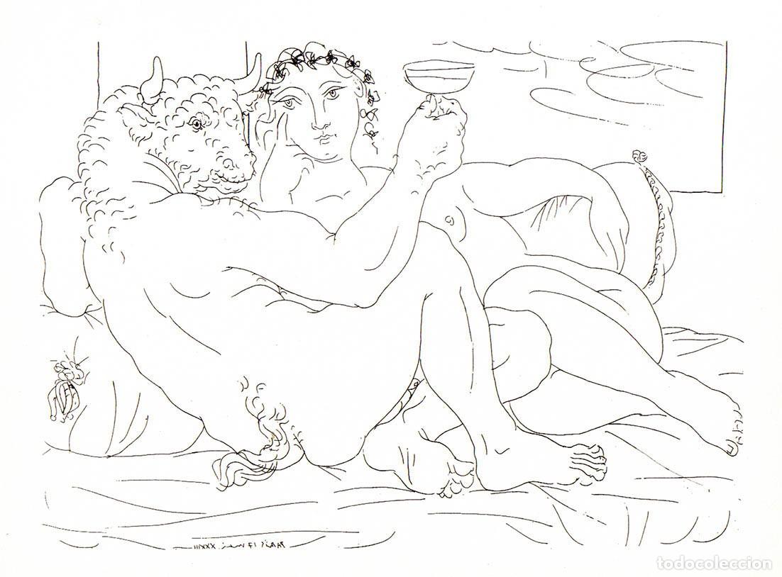 Arte: PABLO PICASSO - SUITE VOLLARD - Ed. Hatje 1956.