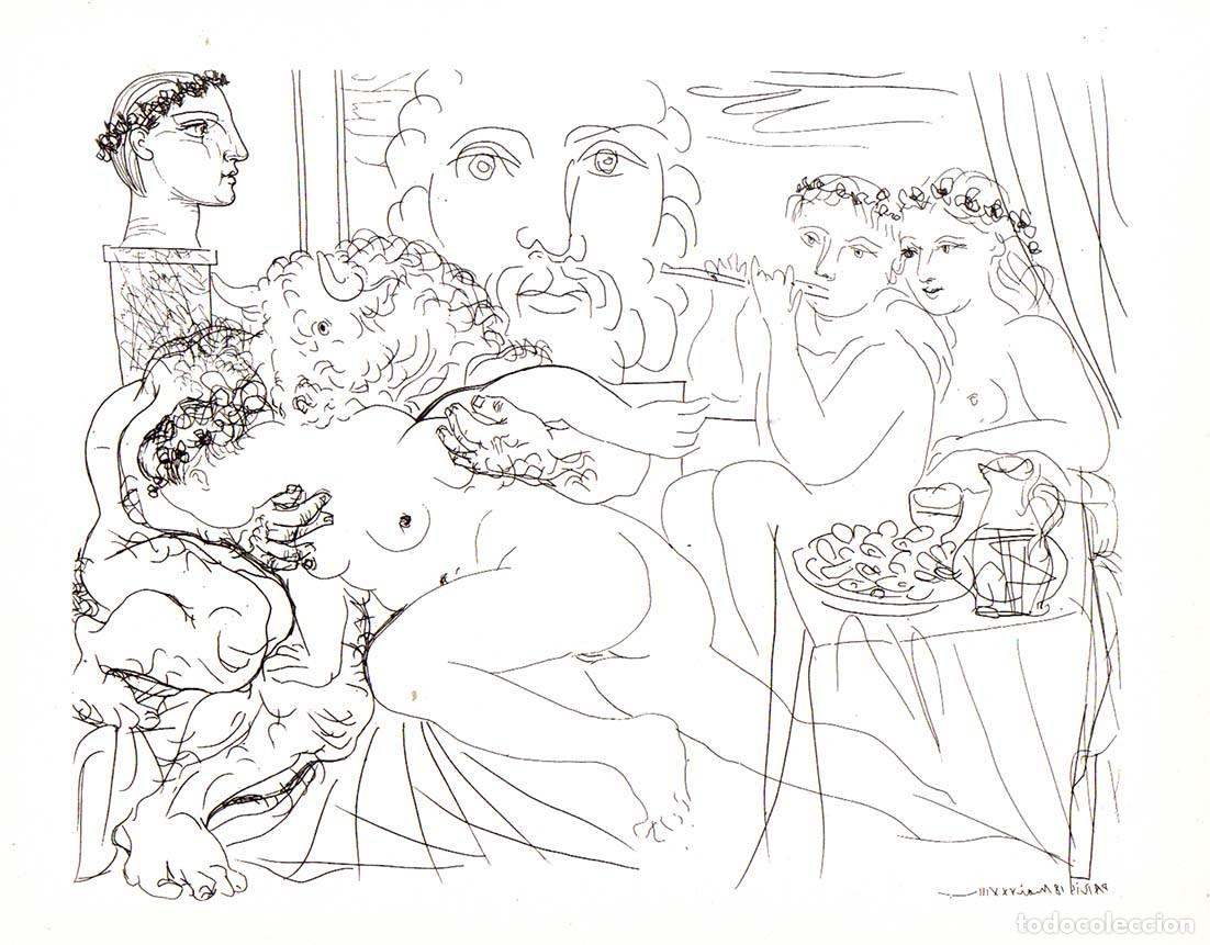 Arte: PABLO PICASSO - SUITE VOLLARD - Ed. Hatje 1956.