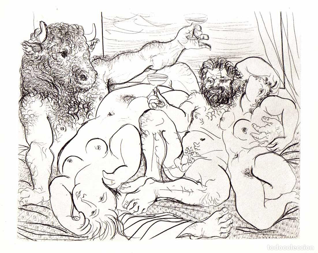 Arte: PABLO PICASSO - SUITE VOLLARD - Ed. Hatje 1956.