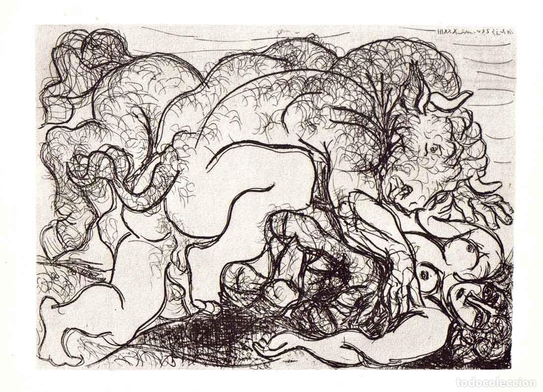 Arte: PABLO PICASSO - SUITE VOLLARD - Ed. Hatje 1956.