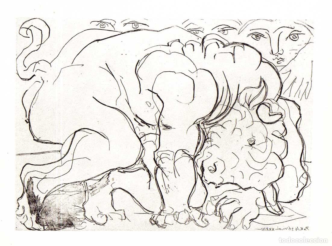Arte: PABLO PICASSO - SUITE VOLLARD - Ed. Hatje 1956.