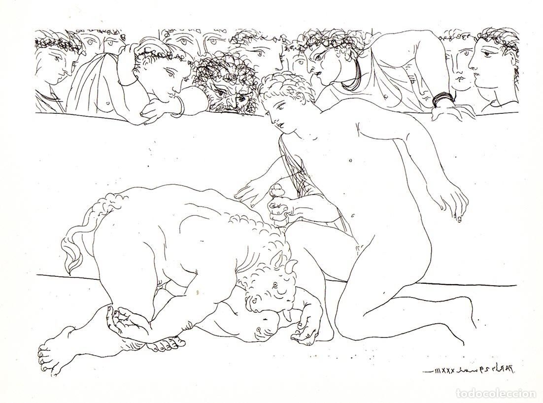 Arte: PABLO PICASSO - SUITE VOLLARD - Ed. Hatje 1956.
