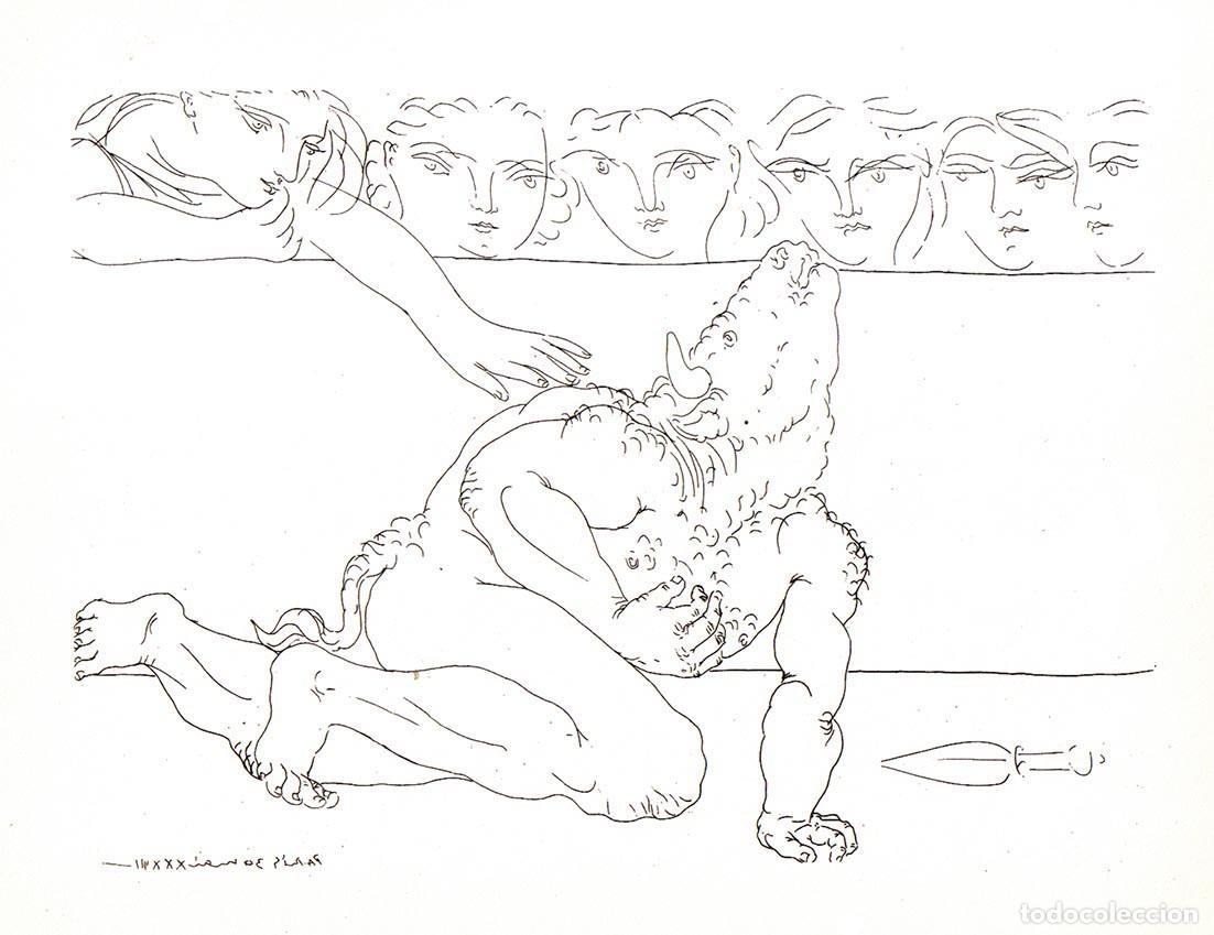 Arte: PABLO PICASSO - SUITE VOLLARD - Ed. Hatje 1956.