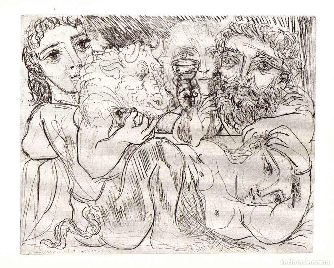 Arte: PABLO PICASSO - SUITE VOLLARD - Ed. Hatje 1956.