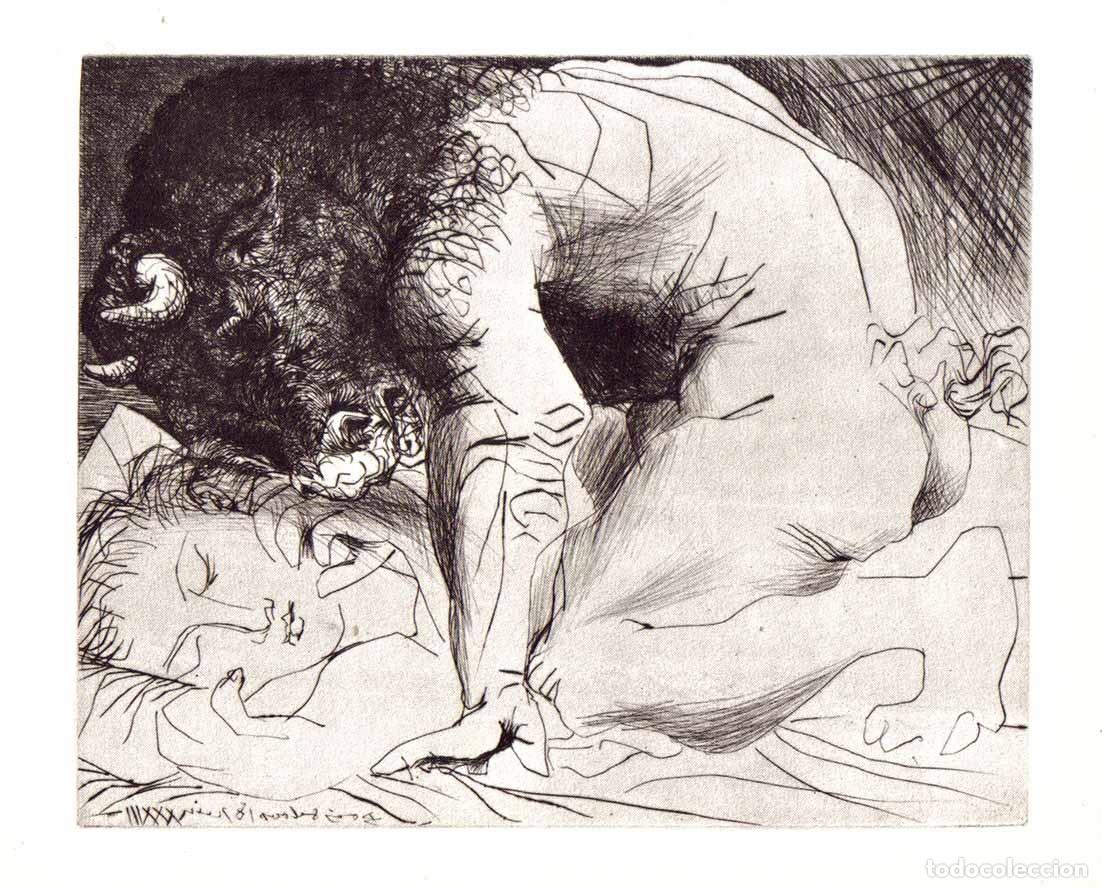 Arte: PABLO PICASSO - SUITE VOLLARD - Ed. Hatje 1956.