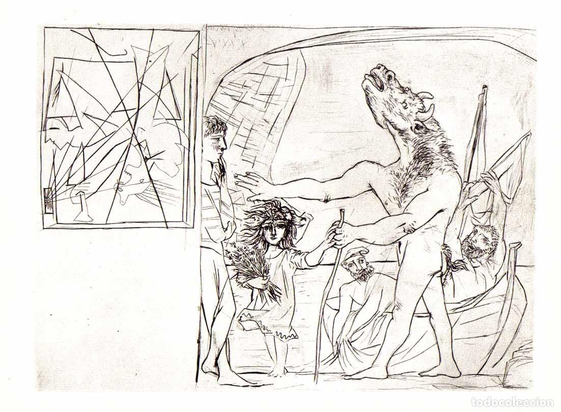 Arte: PABLO PICASSO - SUITE VOLLARD - Ed. Hatje 1956.