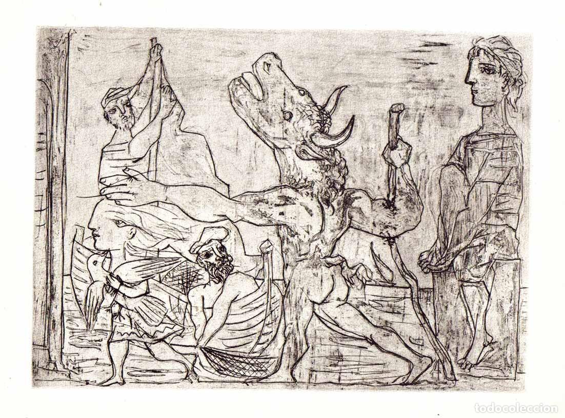 Arte: PABLO PICASSO - SUITE VOLLARD - Ed. Hatje 1956.