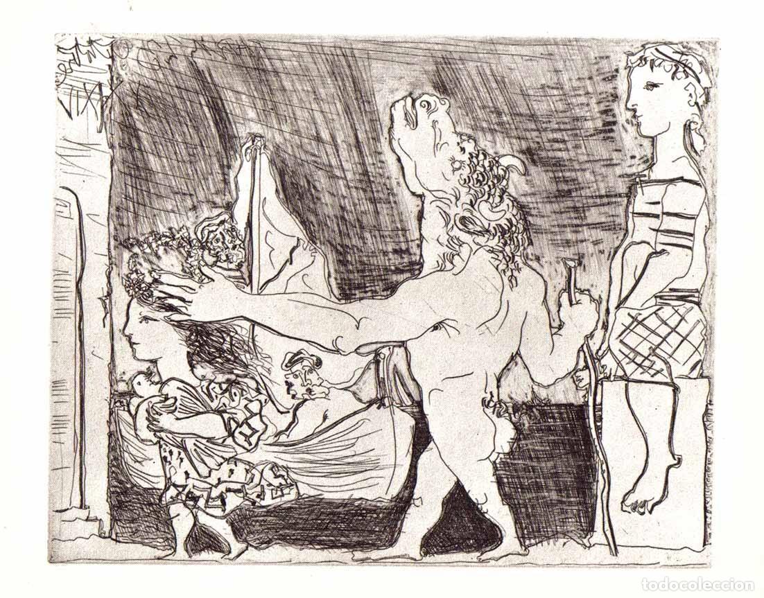 Arte: PABLO PICASSO - SUITE VOLLARD - Ed. Hatje 1956.